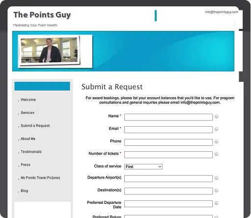 the points guy website
