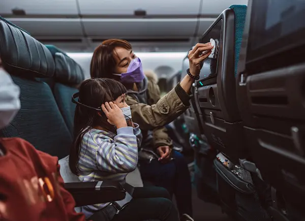 people in airport